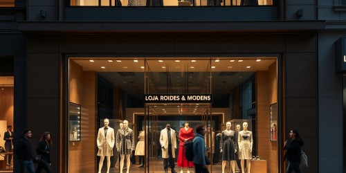  Fachada para loja de roupas: como criar um visual que combina com seu estilo de moda
