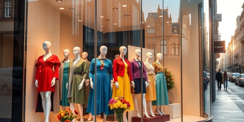 A influência das cores na vitrine da sua loja