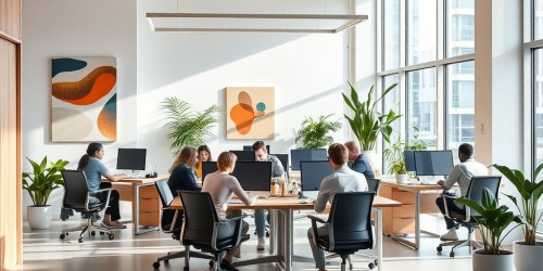 Ambientes que inspiram: tendências em ambientação para escritórios modernos