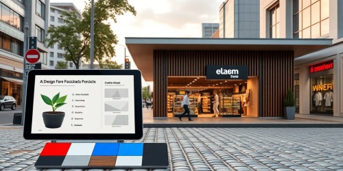 Como escolher o design ideal de fachada em ACM para seu comércio