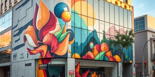 Como Integrar Arte Urbana em Fachadas Comerciais