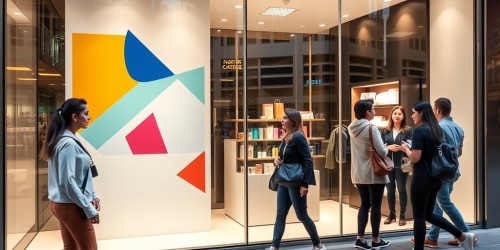 Como usar adesivo promocional em vitrines e pontos de venda
