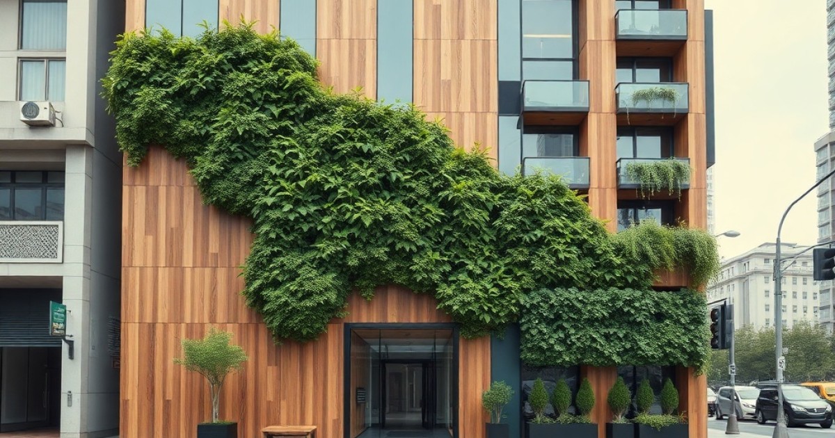 Inovações em Materiais Sustentáveis para Fachadas