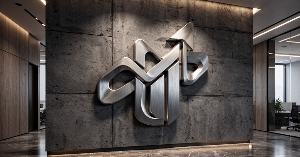 Logotipo 3D para parede e os diferenciais para sua marca