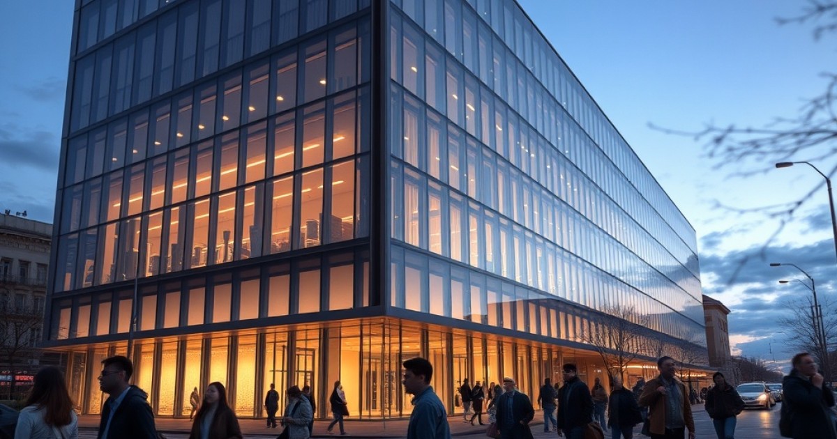 Técnicas de Iluminação Dinâmica para Fachadas Empresariais