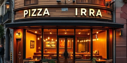 Elementos visuais que não podem faltar na fachada de uma pizzaria