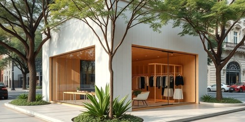 Fachada de loja de roupa: o que está em alta em 2025