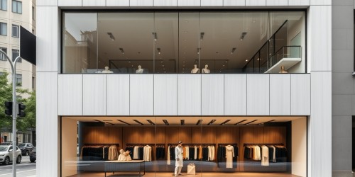 Fachadas comerciais em ACM: por que são ideais para lojas de roupas