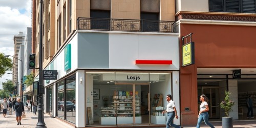 Fachadas de loja barata: soluções criativas com orçamento reduzido