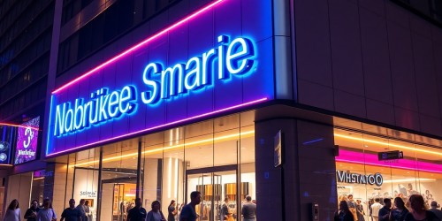 Fachadas em Neon: Como Transformar a Fachada do Seu Negócio em um Ícone Visual