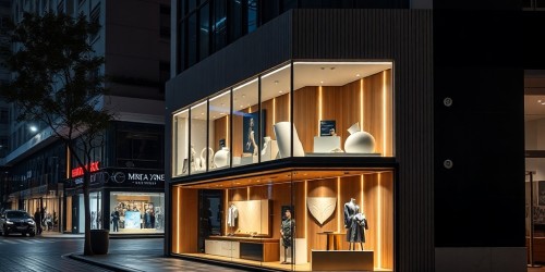 Fachadas iluminadas: o segredo para destacar sua loja à noite