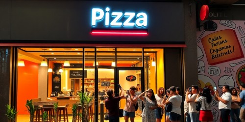 Fachadas instagramáveis: como sua pizzaria pode virar cenário de fotos