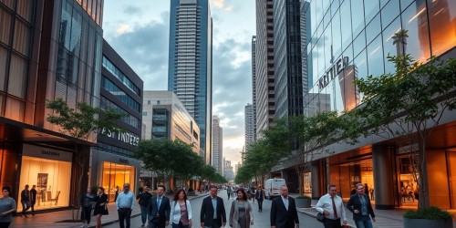 Fachadas modernas para empresas que querem se destacar no mercado