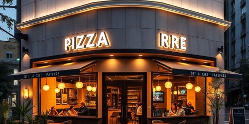 Fachadas para pizzarias: como atrair clientes logo na primeira impressão