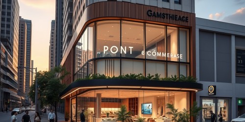 Fachadas para ponto comercial: como destacar seu negócio na paisagem urbana