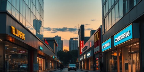 Guia completo de letreiros para lojas e concessionárias de veículos