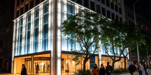 Iluminação em Fachadas: Como Destacar Seu Comércio à Noite