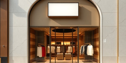 O design ideal de fachada para loja de moda feminina