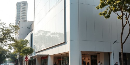 Painel em ACM para fachada comercial: benefícios e aplicações