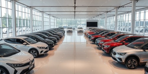 Placas de sinalização para showroom de carros: organização e experiência de compra