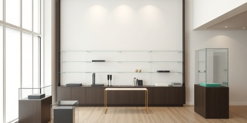 Por que o acrílico é o material preferido para displays de loja