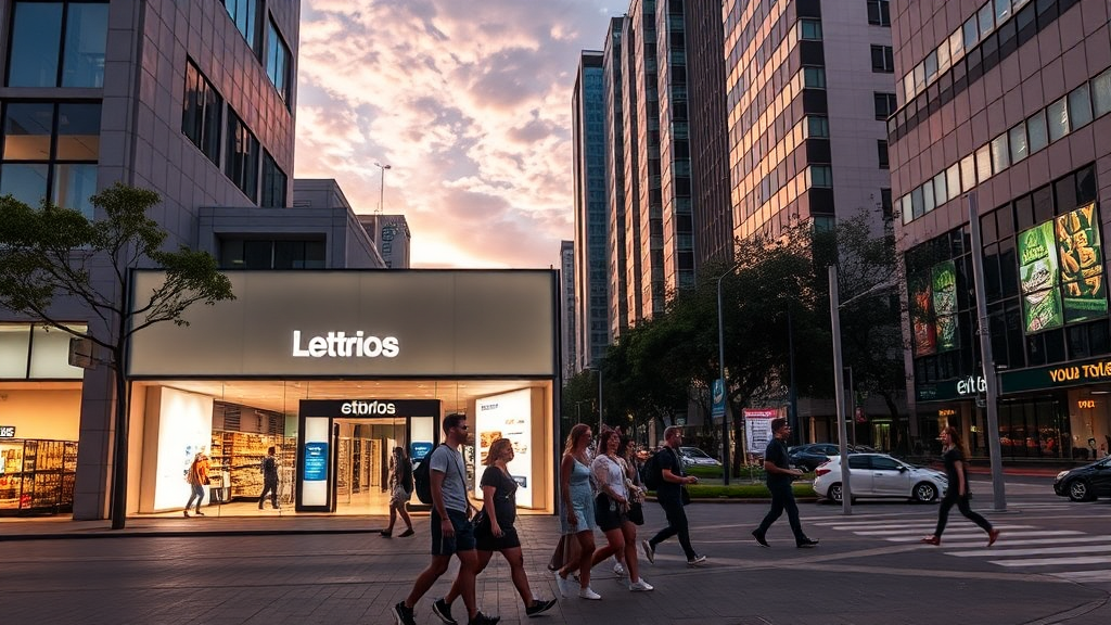 O impacto visual e a valorização do espaço comercial