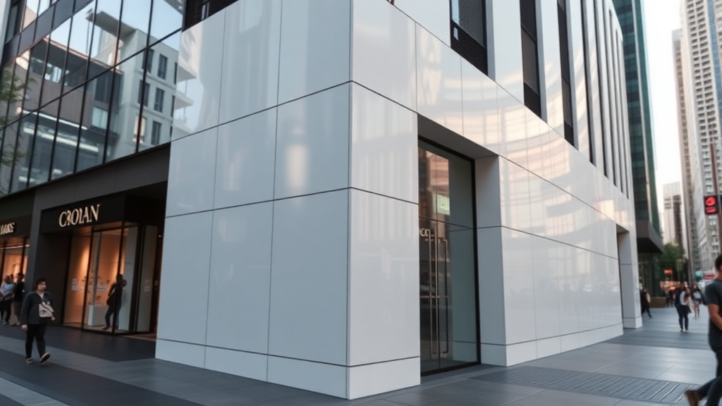 Corian: A Escolha Ideal para Fachadas e Painéis de Alto Padrão