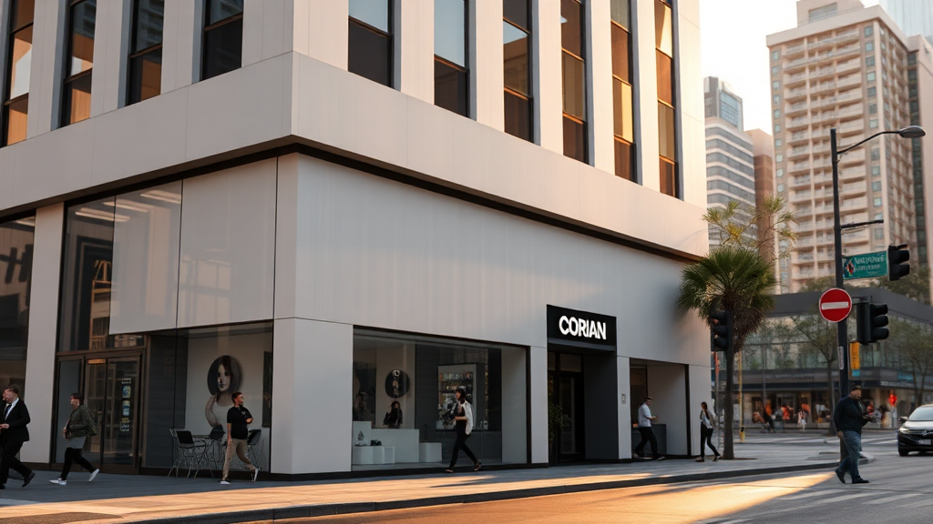 Corian: Vantagens em Resistência e Acabamento na Identidade Visual