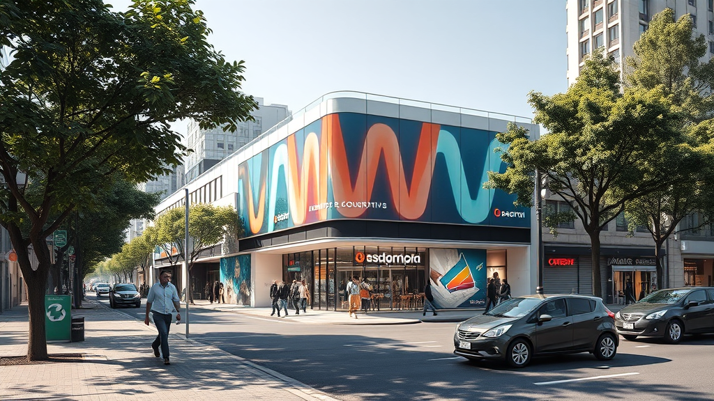 Um novo conceito para fachadas comerciais
