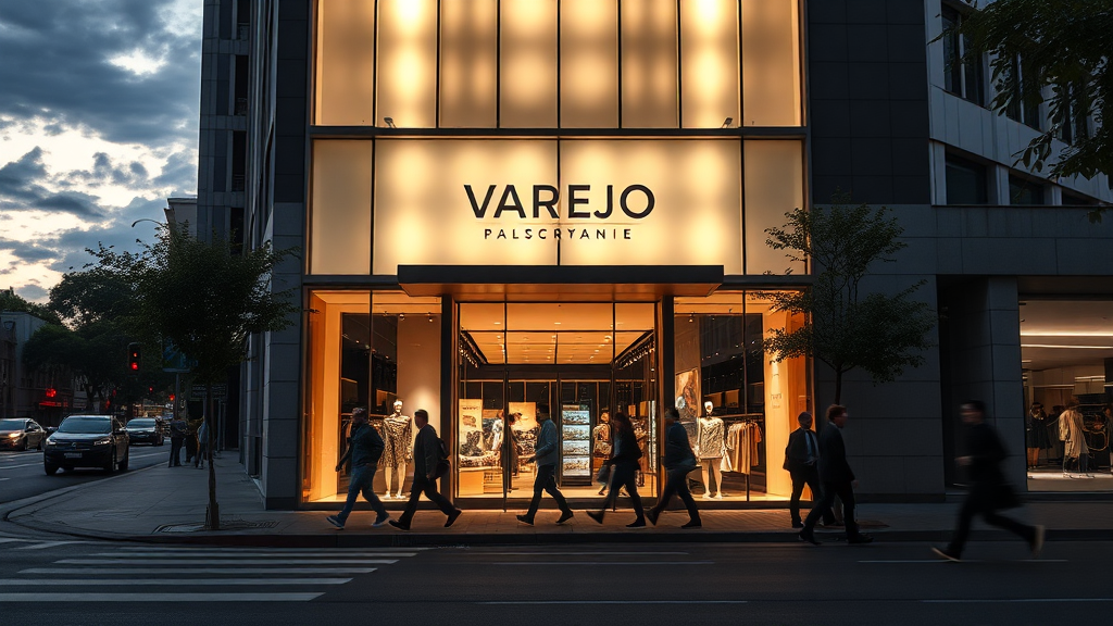 Os benefícios da fachada iluminada para o varejo