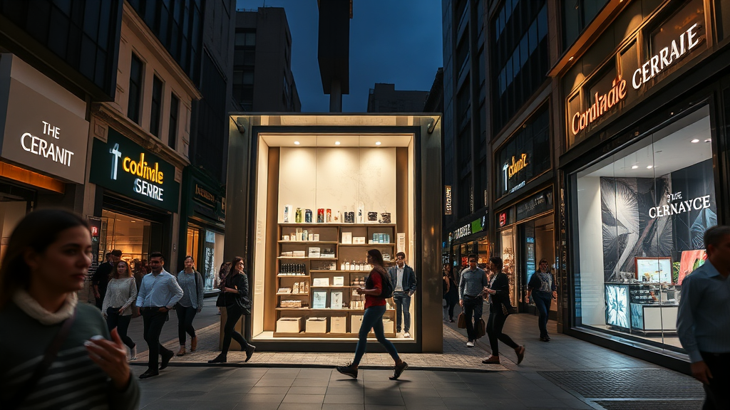 O papel da iluminação criativa para vitrines atuais