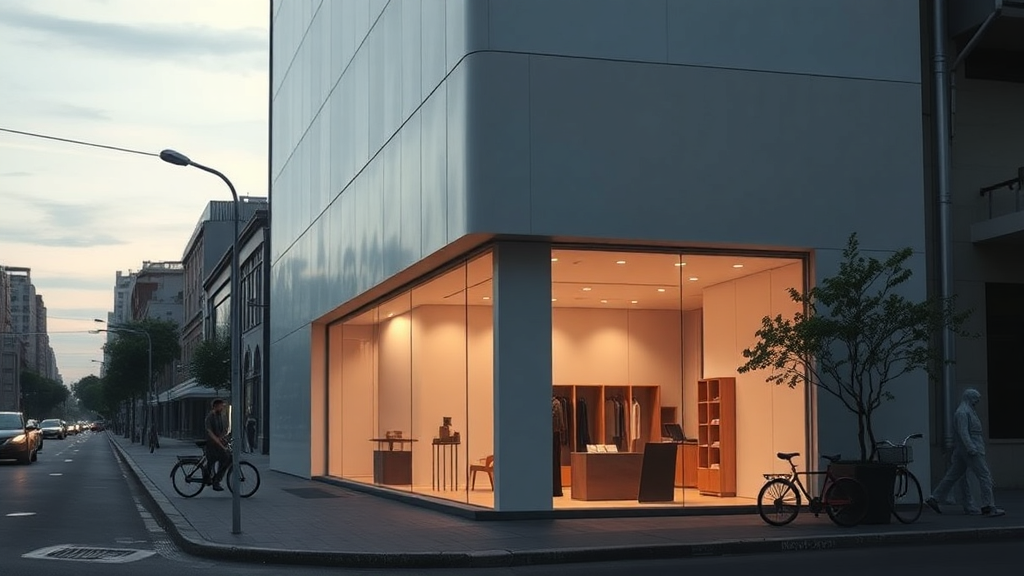 Vitrine Minimalista: Como Menos Elementos Geram Mais Impacto Visual