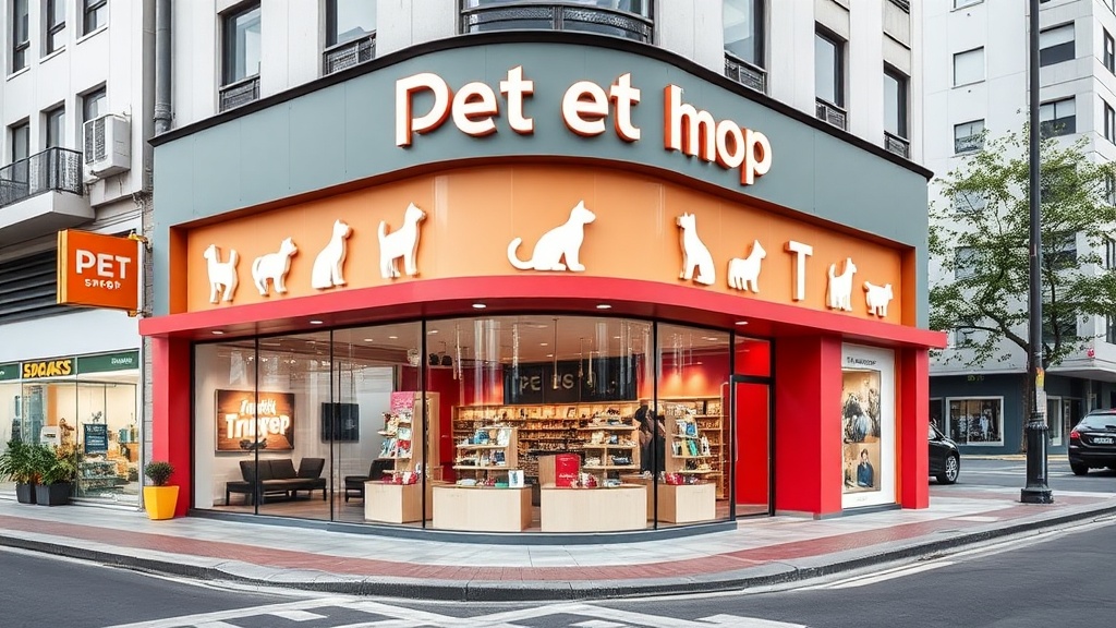 Fachadas para Pet Shops: Atraia Clientes com Criatividade e Empatia