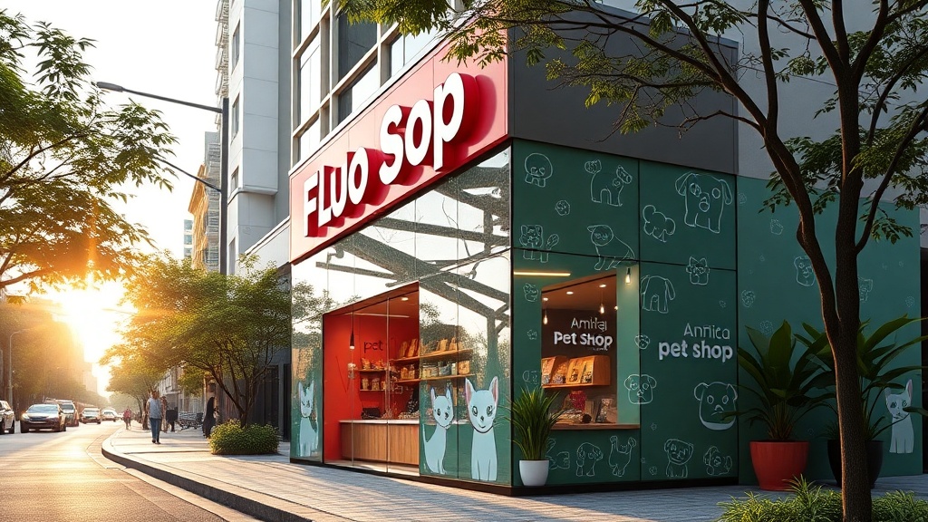Fachadas para Pet Shops: Atraia Clientes com Criatividade e Empatia