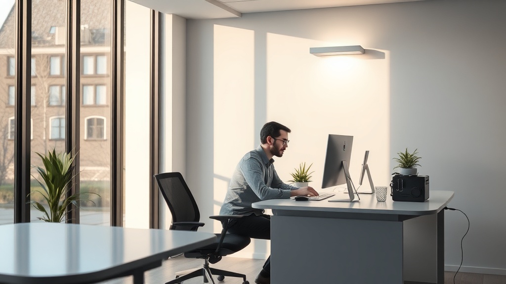Iluminação adequada e seu impacto na produtividade