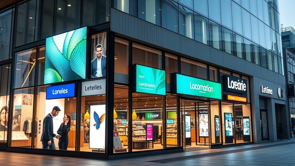 O conceito e as funções dos displays nas lojas