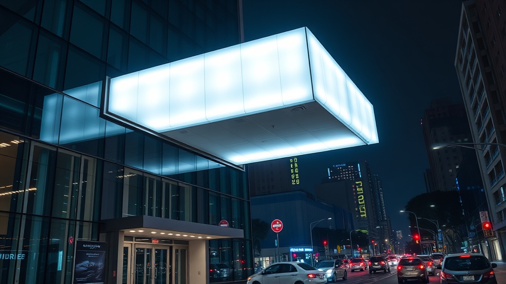 Iluminação em letreiros hospitalares: quando usar e por quê
