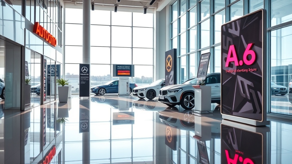 Os principais tipos de sinalização para ambientes automotivos