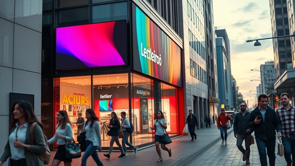 Letreiro Digital: Como Escolher o Ideal para Seu Negócio