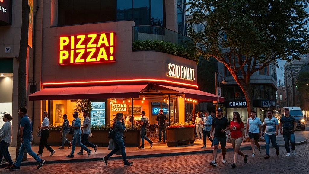 Fachadas para pizzarias: dicas para atrair clientes em São Paulo