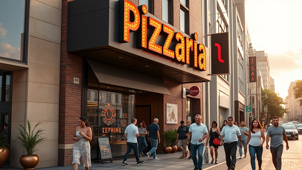 Letreiros criativos para pizzarias: destaque sua marca em São Paulo