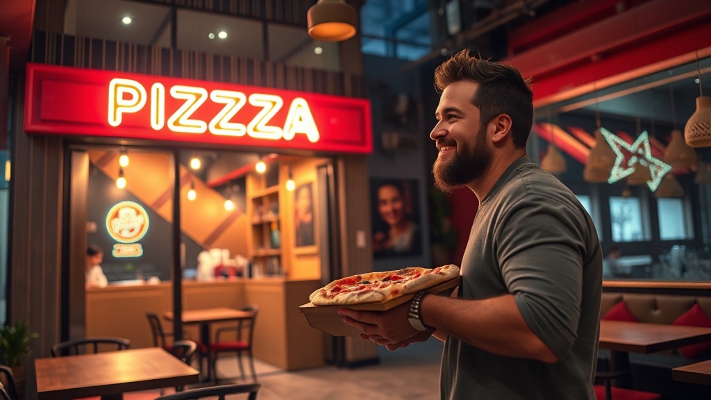 Como escolher o projeto de iluminação ideal para pizzarias