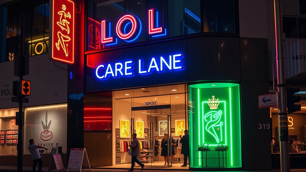 Letreiros em Neon: Como Atrair Clientes e Valorizar Sua Marca