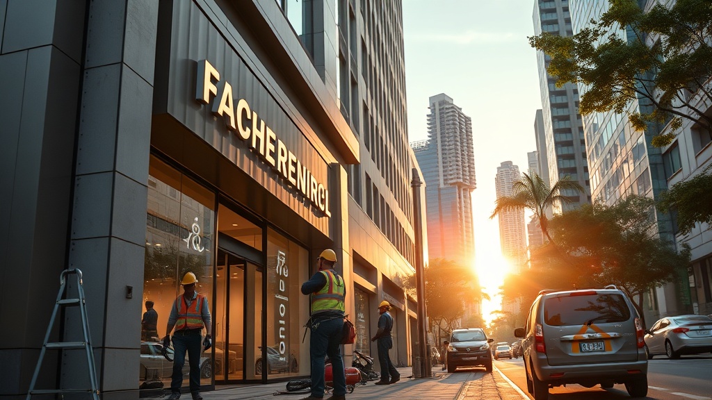 As etapas do processo de reforma de fachada