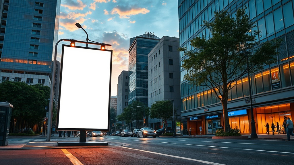 Uns Materiais duráveis para avisos urbanos e corporativos