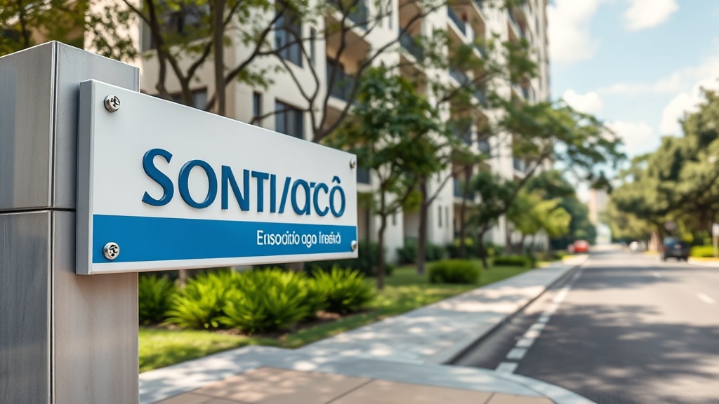 As placas de sinalização para condomínio SP