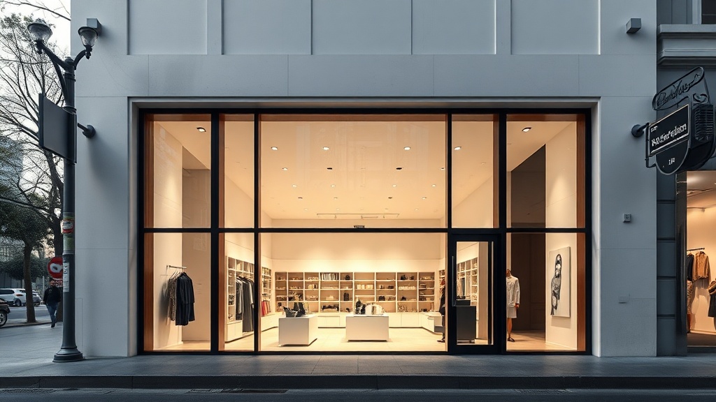 Um design limpo que destaca lançamentos