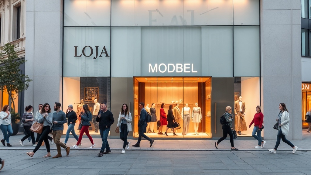 O que está em alta na comunicação visual de lojas de moda