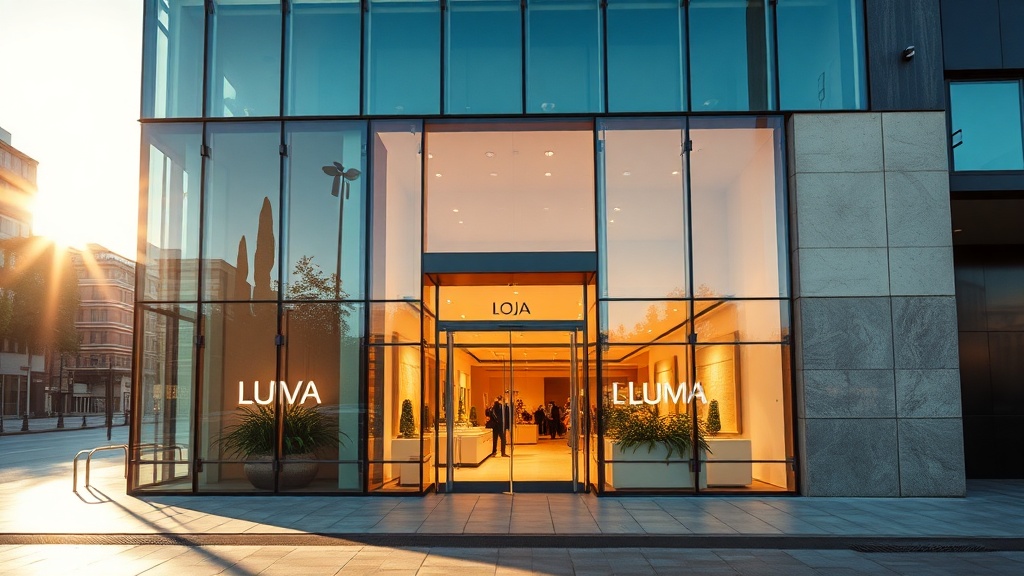 O que está em alta no design para lojas de luxo contemporâneas