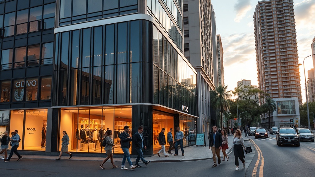 O que faz a fachada falar pelo estilo da sua marca de moda